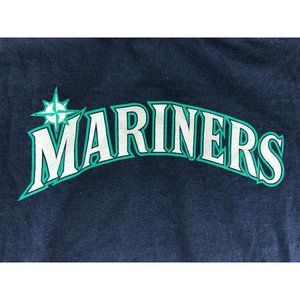 Cotton Seattle Mariners Baseball T Shirt Kid's M